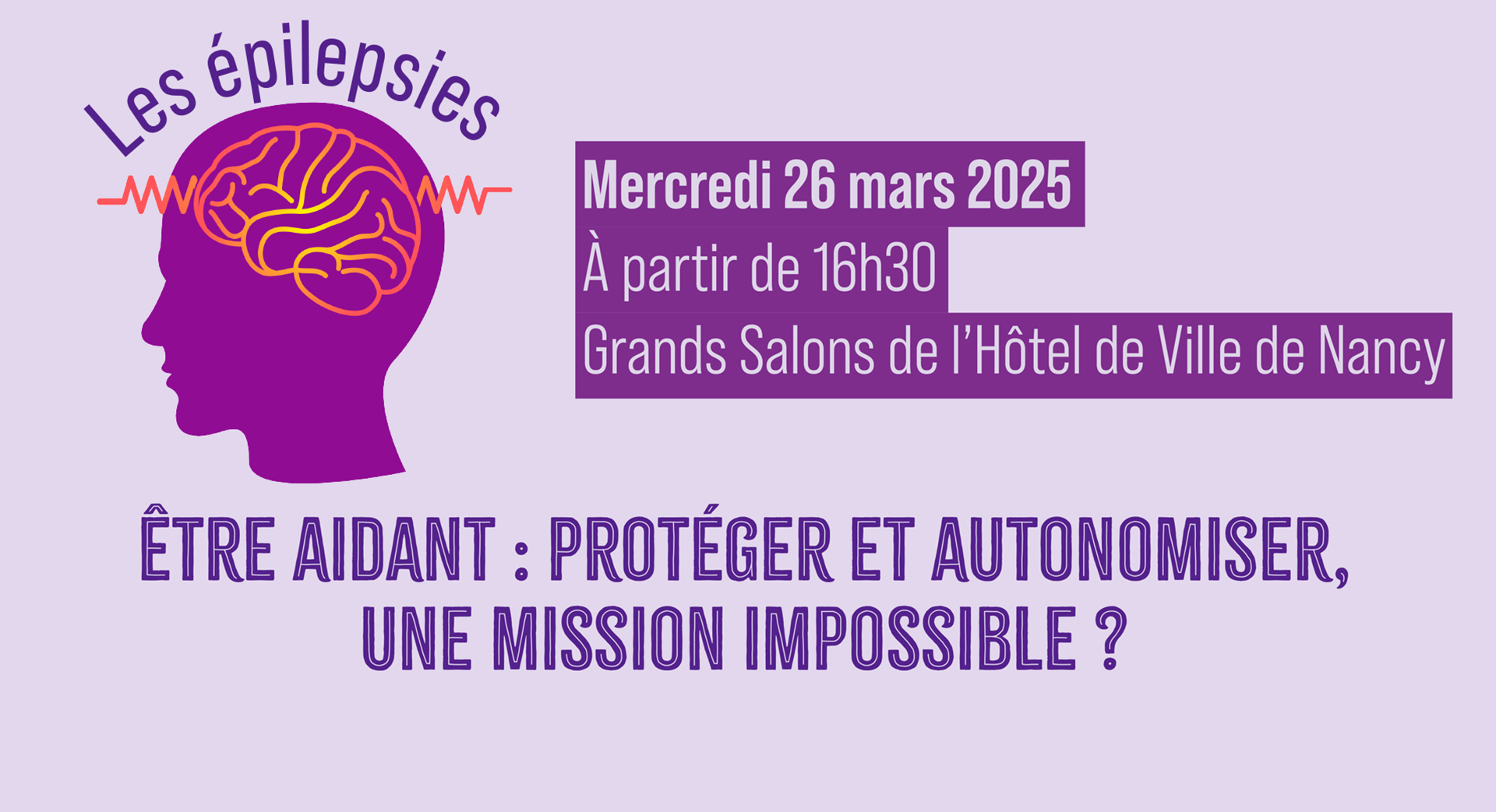 Purple day - programme et inscription